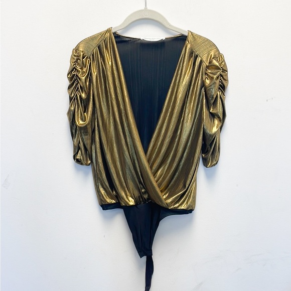 Amanda Uprichard gold bodysuit - Picture 3 of 8